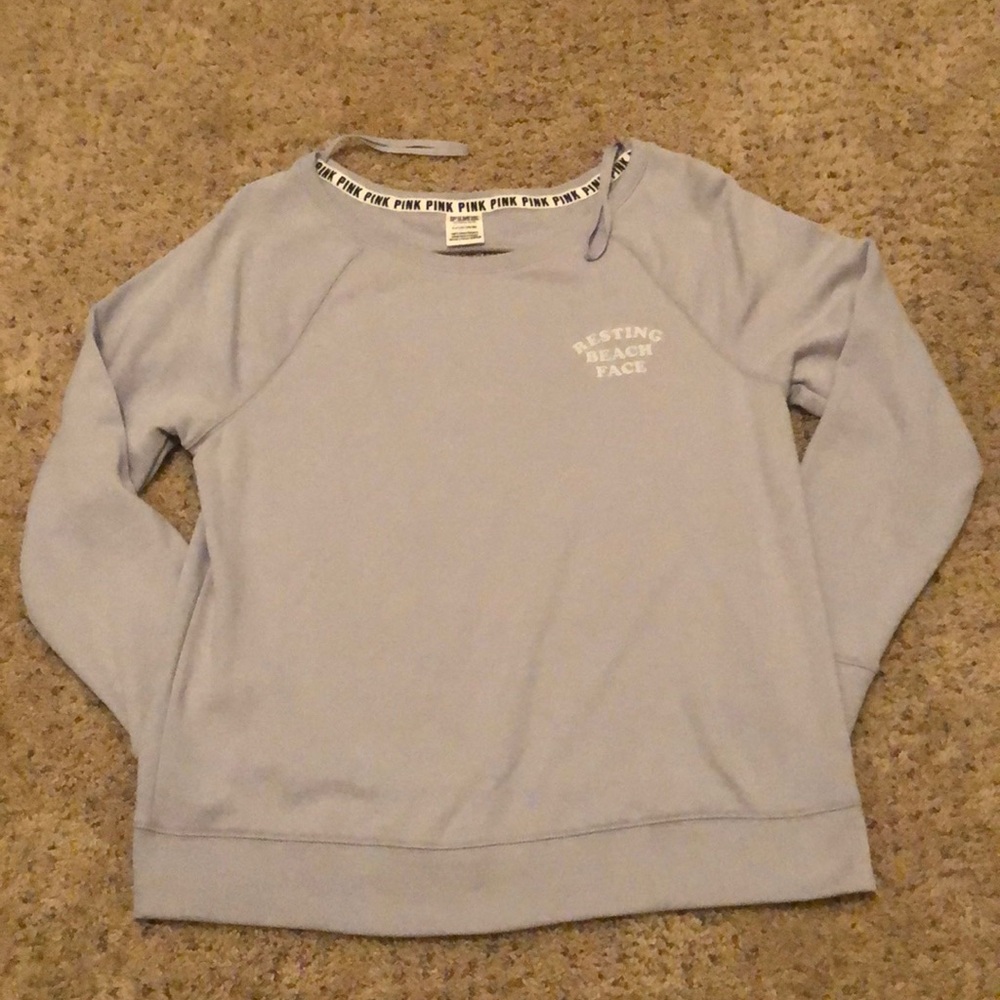 PINK Open back Sweater
